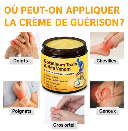 🦴 Crème Anti-Douleur Articulations & Muscles